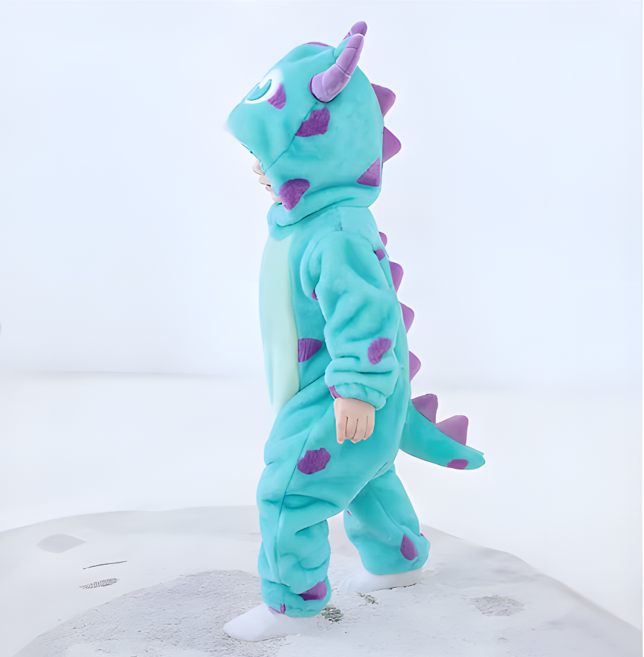 Starshine Little Monster Fleece Onesie – Warm Cuddly Halloween Outfit for Newborn & Infant